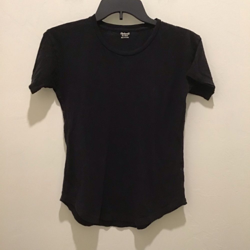 Madewell t shirts, XXS black